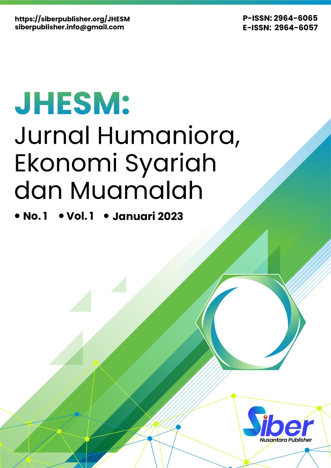 Jurnal Humaniora, Ekonomi Syariah dan Muamalah